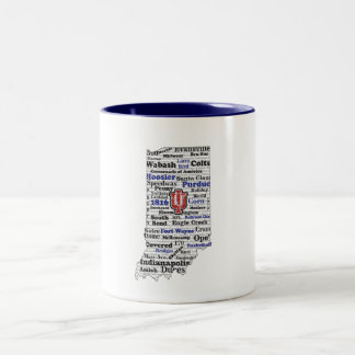 Na nuvem de palavras (V1 Azul) caneca de café