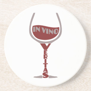 Na porta copos personalizada do Vino Veritas