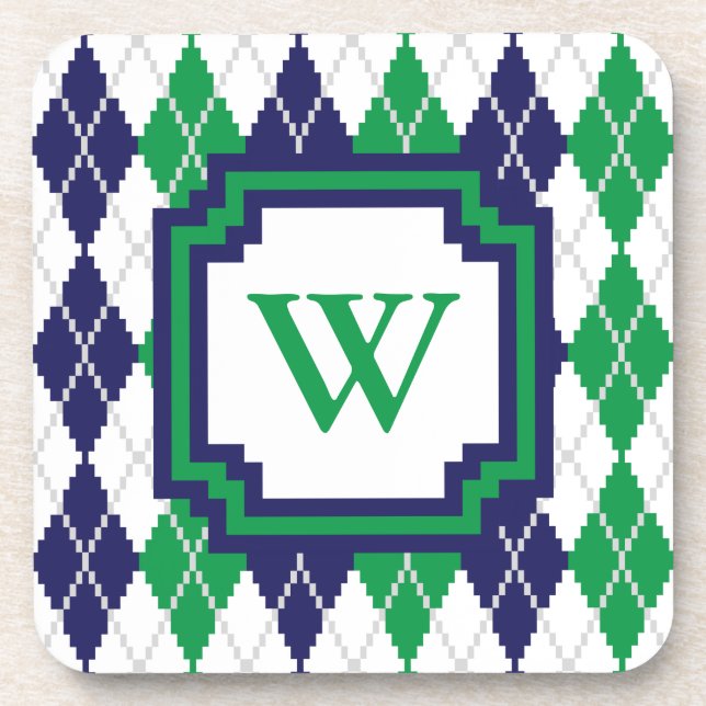 Na Porta copos Verde do Esquadrão Argyle (Frente)