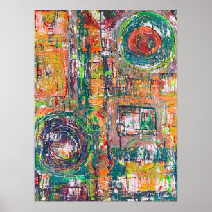 Na Poster de couro 18 x 24