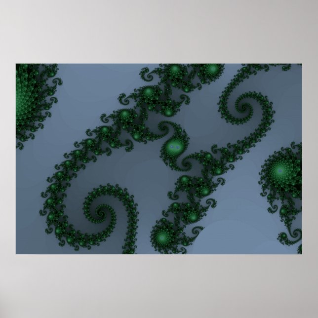 Na Poster de madeira escura profunda (Frente)