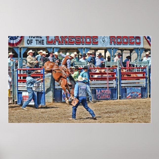 Na Poster Lakeside Rodeo (Frente)