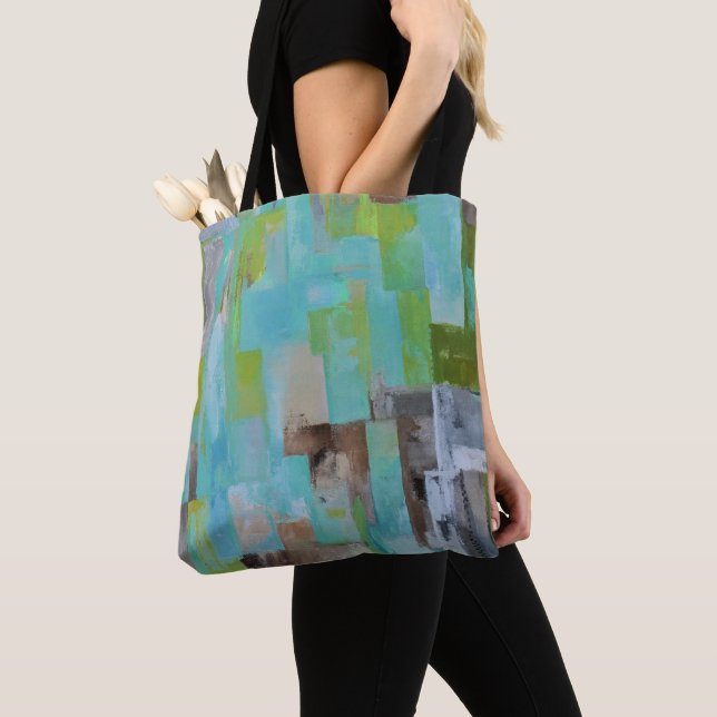 Na praia Tote Bag (Close Up)