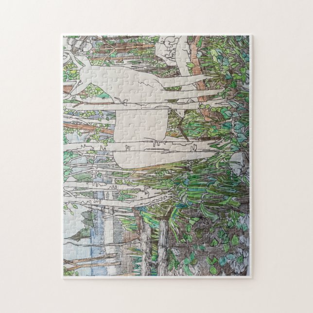 Na Quebra-cabeça De Peça Selvagem 252 (Vertical)