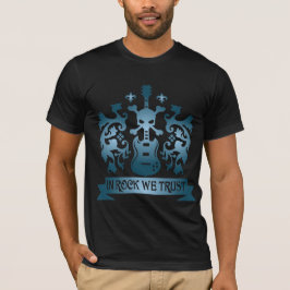 Na rocha nós confiamos o t-shirt