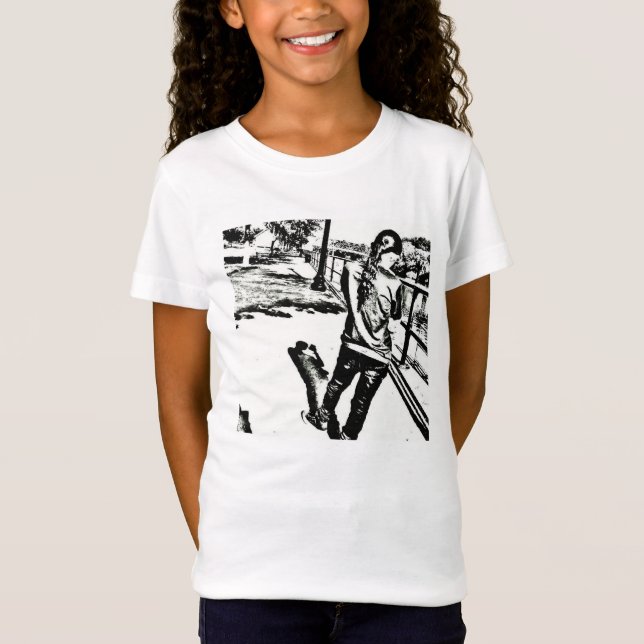 na t-shirt do canal (Frente)