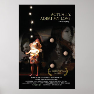 Na verdade, Adieu My Love Film Poster