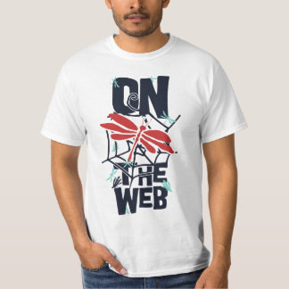 Na Web - Dragonfly T-Shirt Inspirada na Natureza