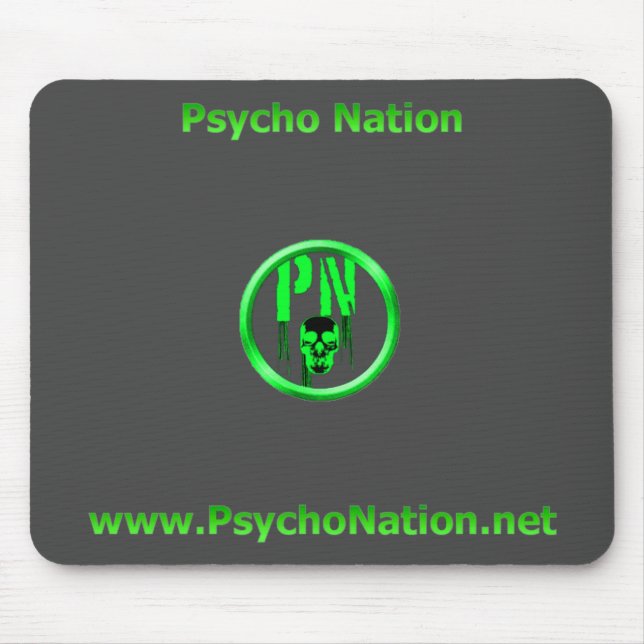 Nação psicótico Mousepad (Frente)