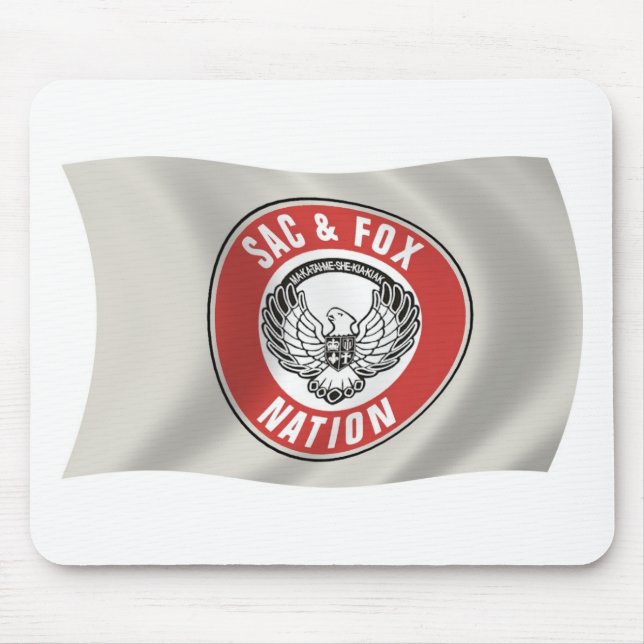 Nação Sac & Fox (Oklahoma) Mouse Pad (Frente)