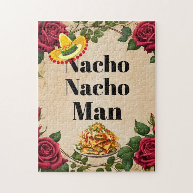 Nacho Nacho Man Jigsen Quebra-cabeça (Vertical)
