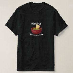 Nachos, The Mexican Salad - Camiseta Masculina Bás