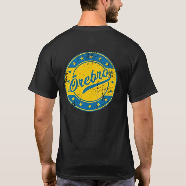 Nacional - Örebro Sverige | Suecia T-Shirt (Verso)