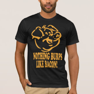 NADA BURPS COMO t-shirt do T do BACON