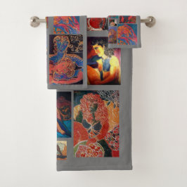 Nada De Bits! Rosto, Mão, Banho Toalhas