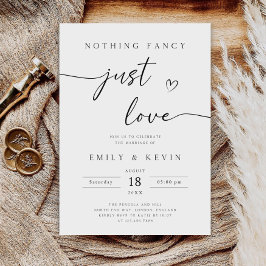 Nada de Luxo, Apenas Convite de Amor, Fuga Românti