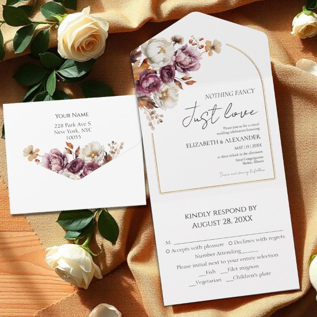 Nada de Rico | Casamento outono de Arca Floral Bur (Criador carregado)