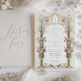 Nada de Rico Simples Convite de Casamento