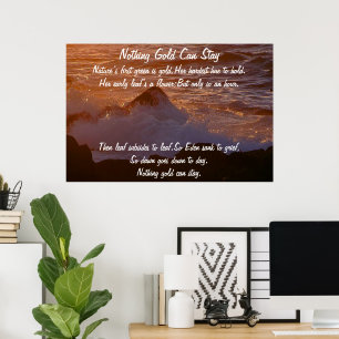 Nada Dourado pode ficar no Poster Spash