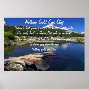 Nada Dourado pode permanecer o poster 5