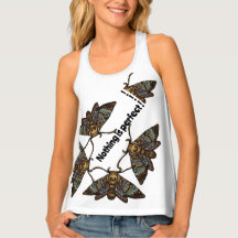 Nada é perfeito para o topo do tanque feminino