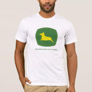 Nada funciona como um t-shirt dos homens do Corgi