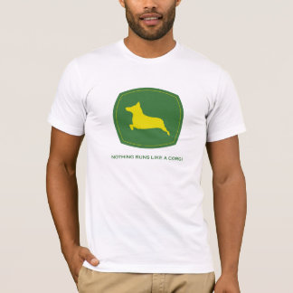 Nada funciona como um t-shirt dos homens do Corgi