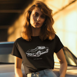 Nada melhor do que uma camiseta do telhado do carr