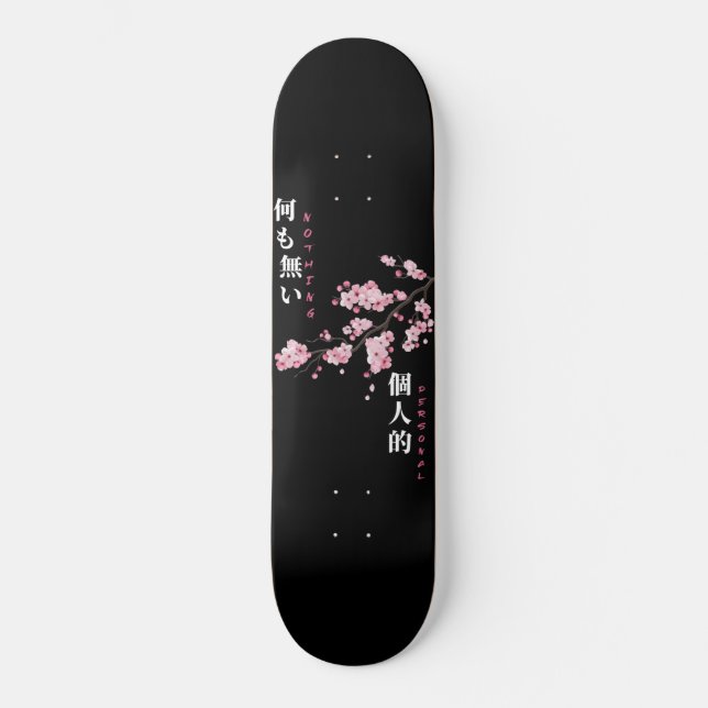 Nada Pessoal - Cherry Blossom Skateboard (Frente)