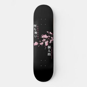 Nada pessoal - skate de flores de cereja