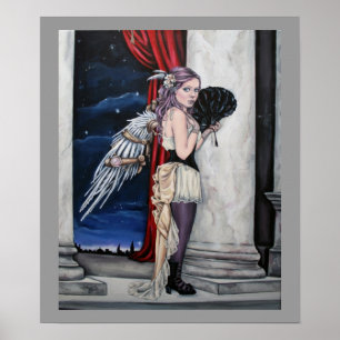 nada poster deixado do país das fadas do steampun