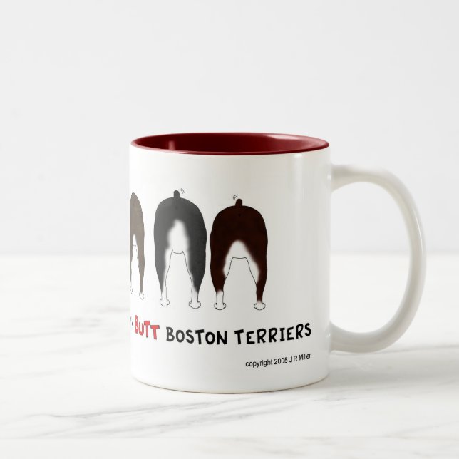 Nada termina a caneca dos terrier de Boston (Direita)