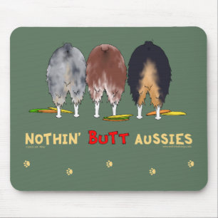 Nada termina Aussies Mousepad