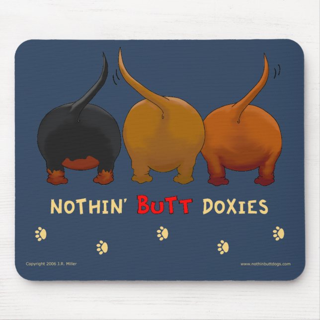 Nada termina Doxies Mousepad (Frente)