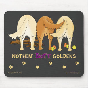 Nada termina ouros Mousepad