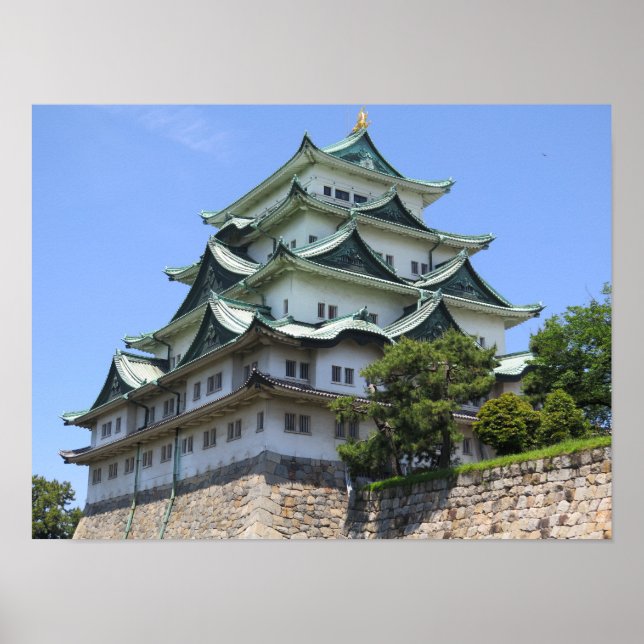 Nagoya Castle Japan Poster (Frente)