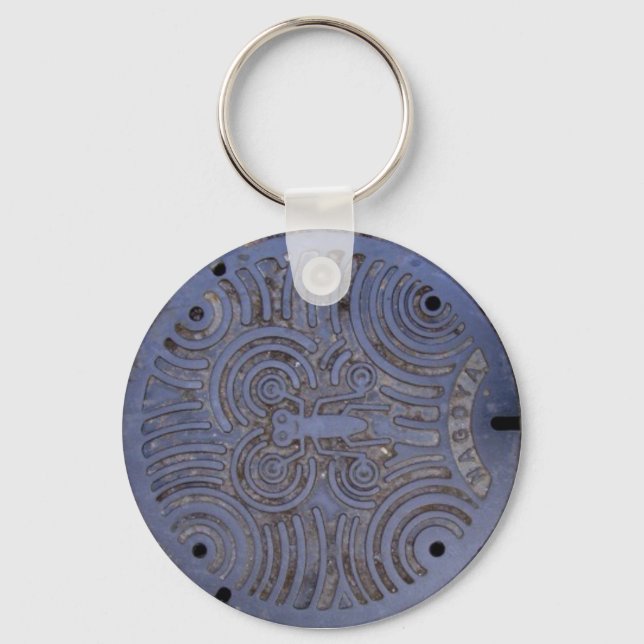 Nagoya Manhole chaveiro (Frente)