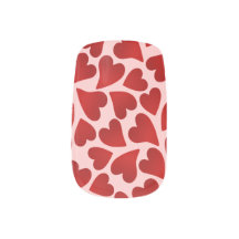 Doce corações vermelhos em Dia de os namorados ros