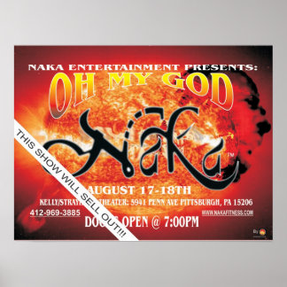 NAKA OH MY DEUS POSTER