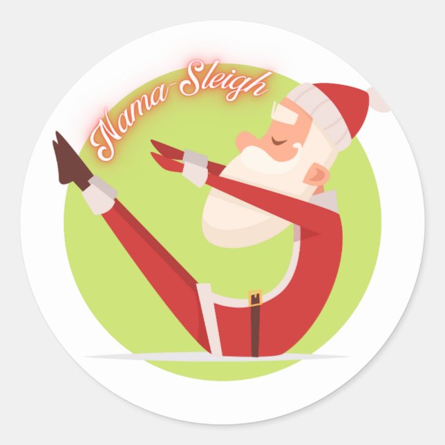 Nama-Sleigh, Papais noeis Yogi, Etiqueta de presen (Frente)