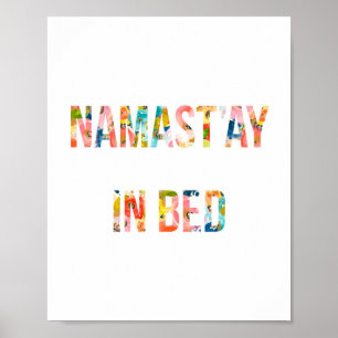 Namastay In Bed, Namastay In Bed, Posters De Cota