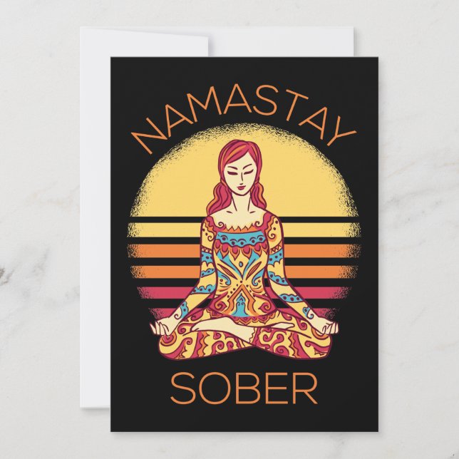 Namastay Sober I (Frente)