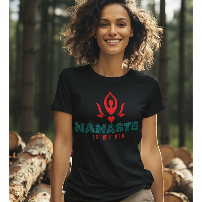 Namaste É Minha Camisa De Yoga Da Cama (Criador carregado)