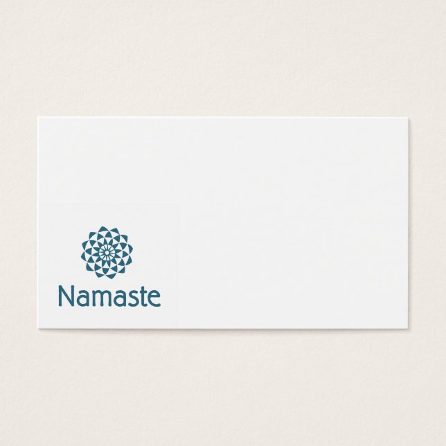 Namaste Lotus Flower (Frente)