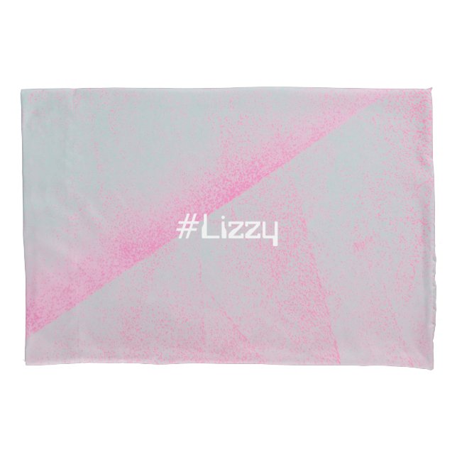 #Name Foam Roller Brusca Traço Artístico Rosa Rosa (Frente)