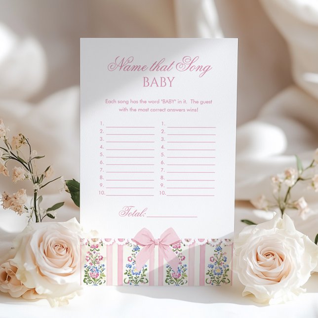 Name That Song Baby Love Shack Baby Coquette game (Criador carregado)