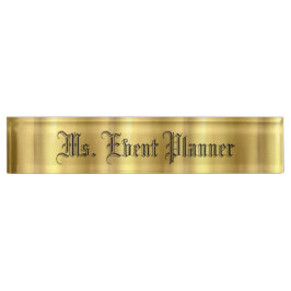 Nameplate da Mesa Dourada