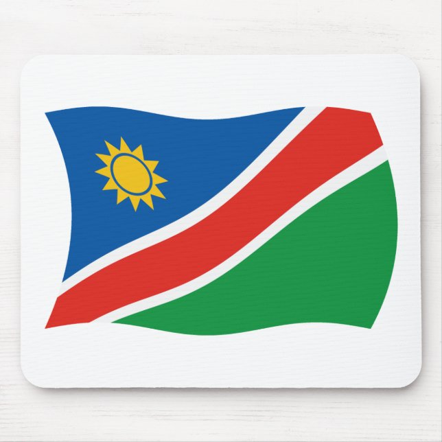 Namíbia Flag Mousepad (Frente)