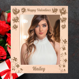 Namorados de coquete cardíaco com imagem laser de 