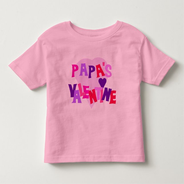 Namorados do Papa Toddler T-shirt (Frente)